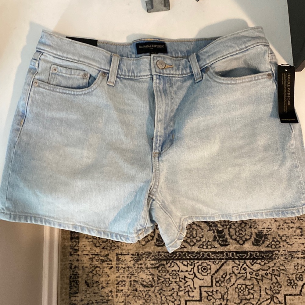Banana republic classes denim shorts